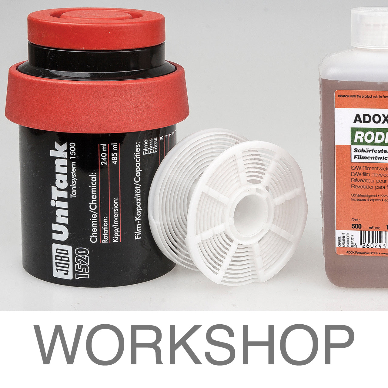 Atelier de laboratoire photo - Développement de films noir et blanc (Marc Stache - NRW)