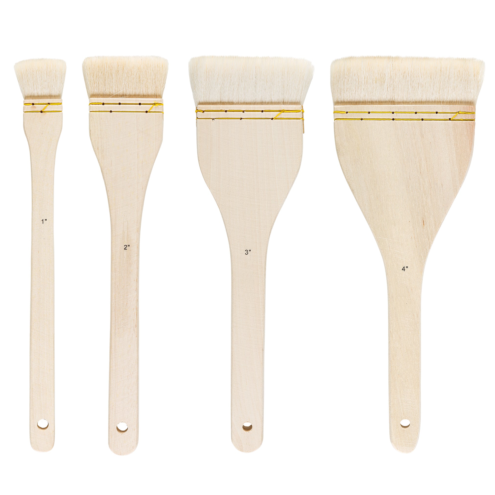 Pinceau d'impression fin HAKE (poil de chèvre)