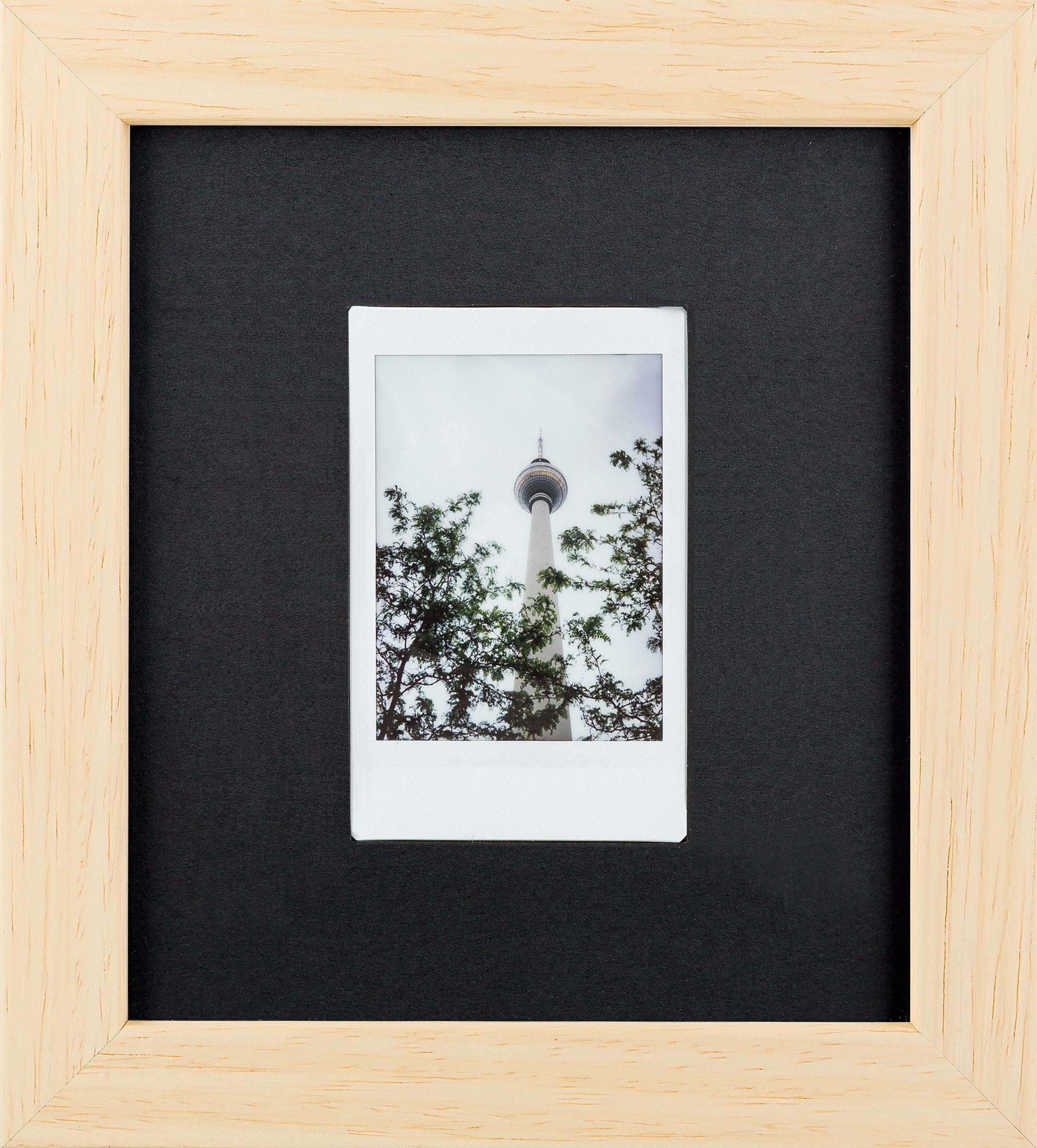 Cadre photo Fuji Instax Mini (naturel/noir)