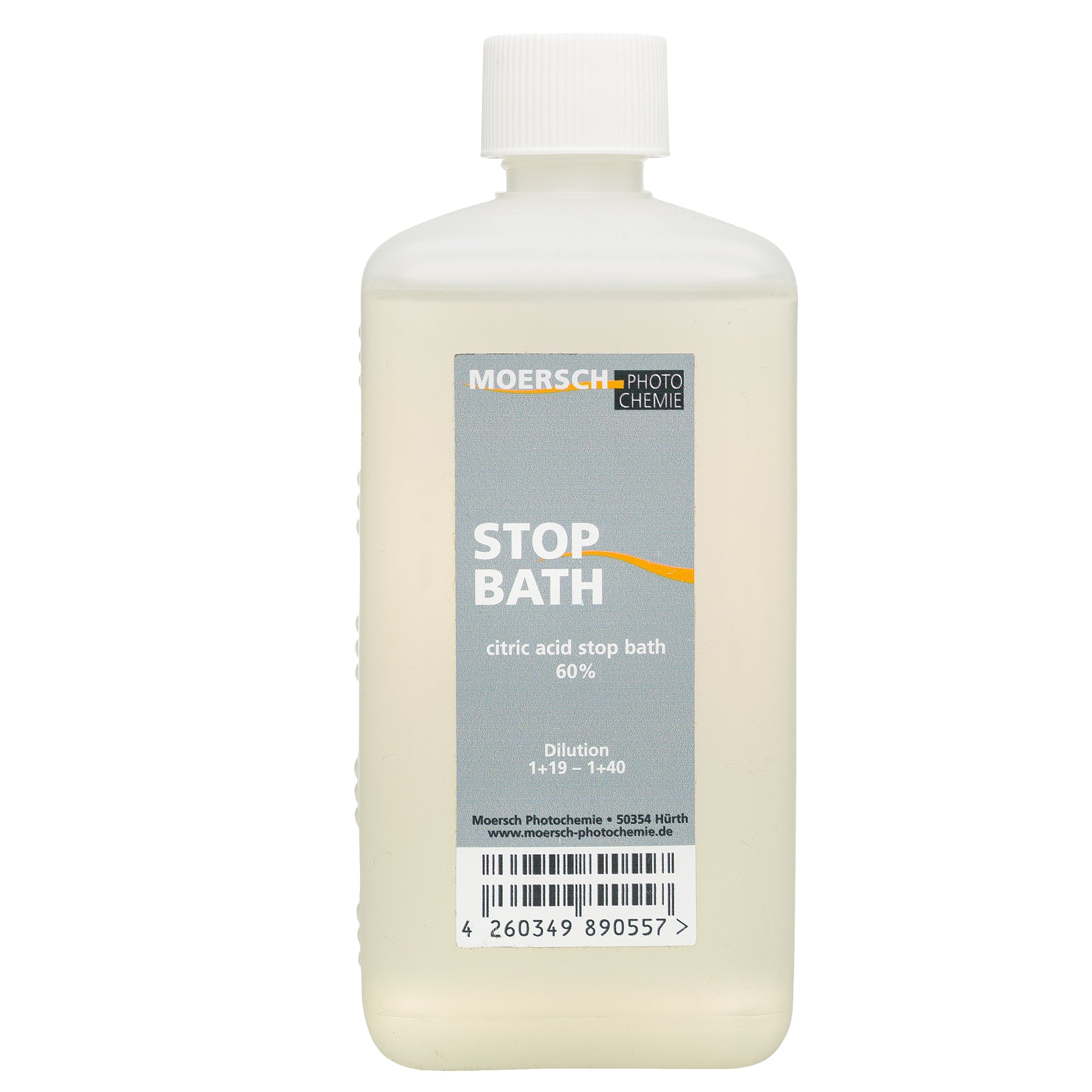 Moersch Zitronensäure Stoppbad 500ml