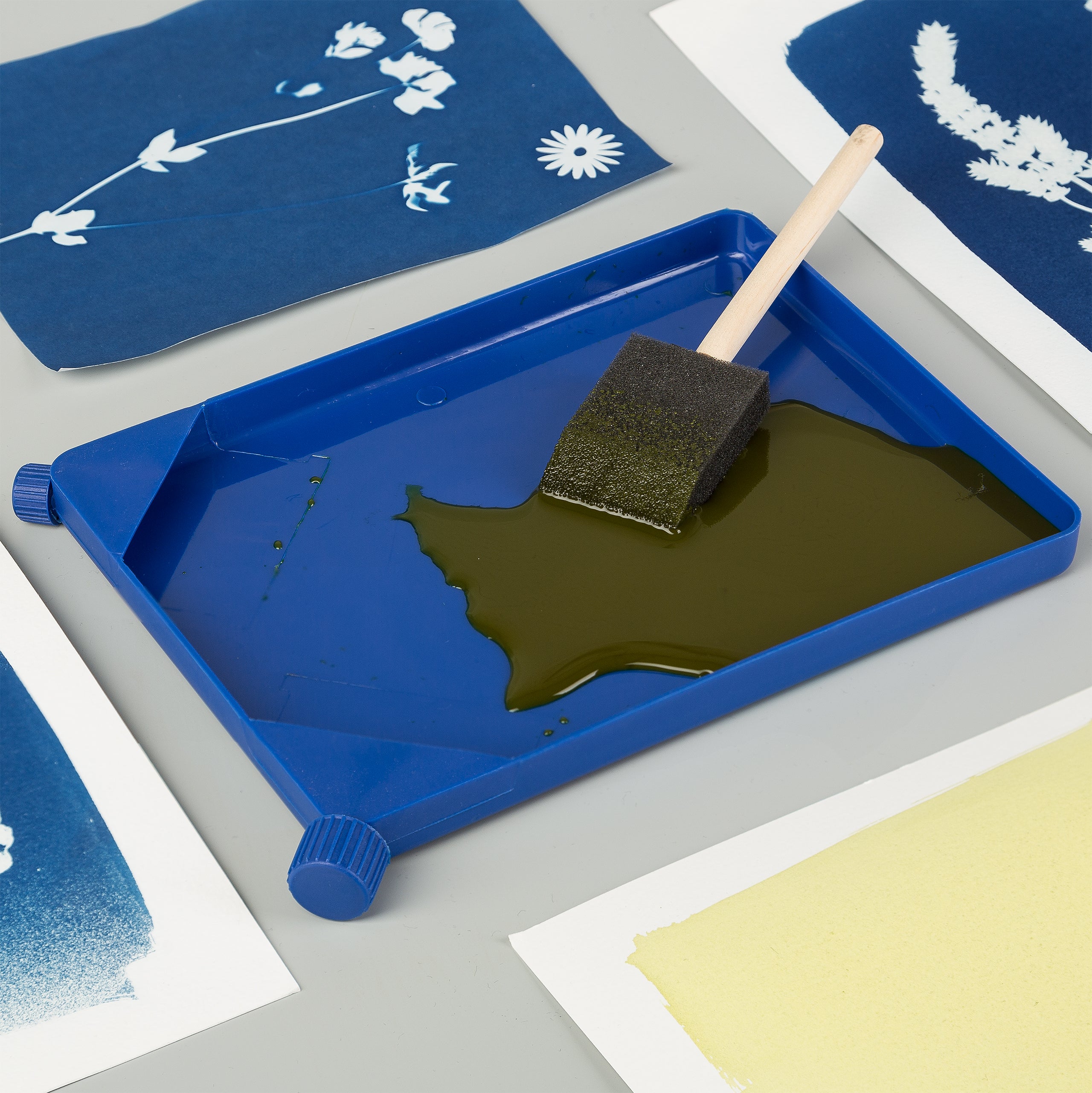 Inking Tray / Emulsion and color mixing palette