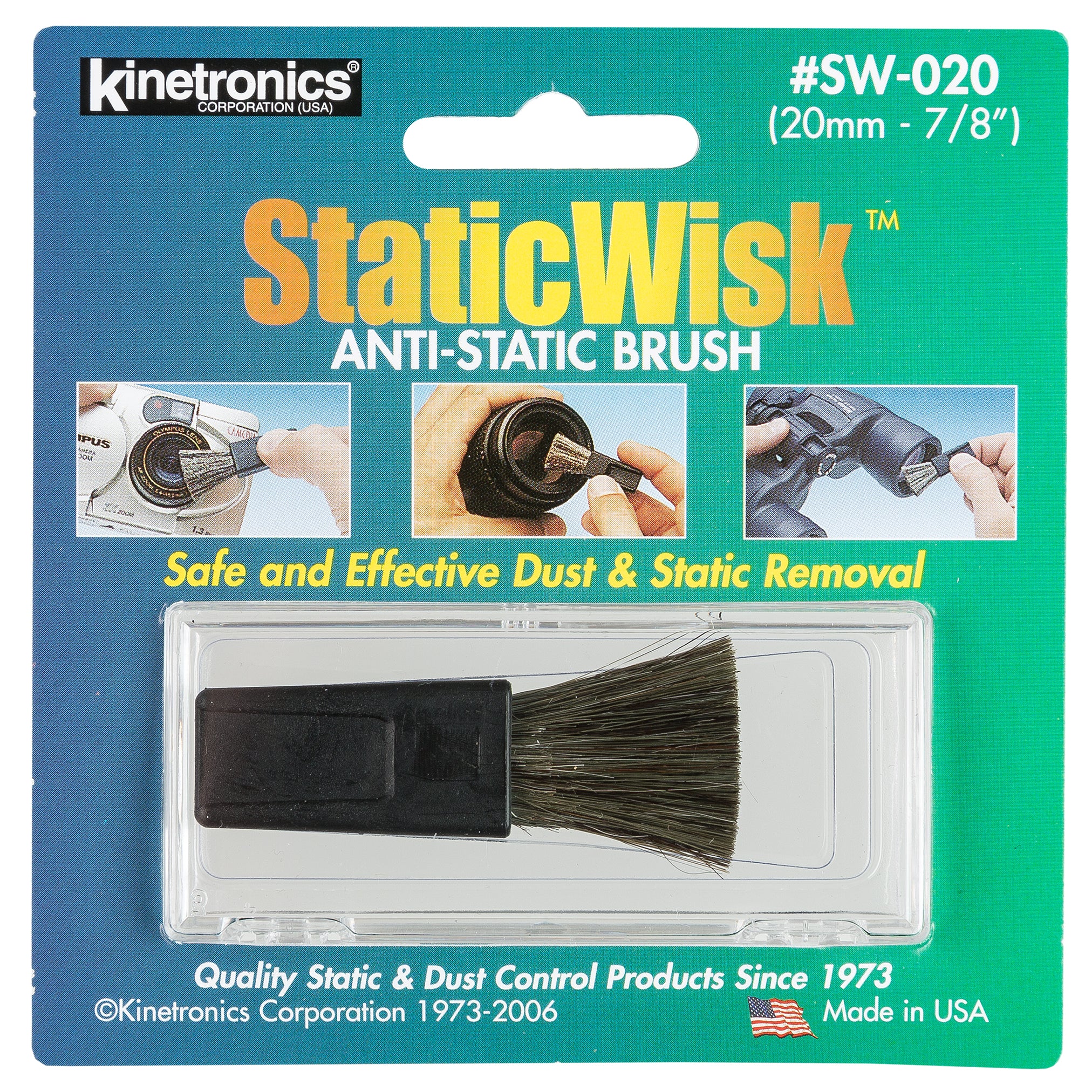 Brosse antistatique KINETRONICS SW-020