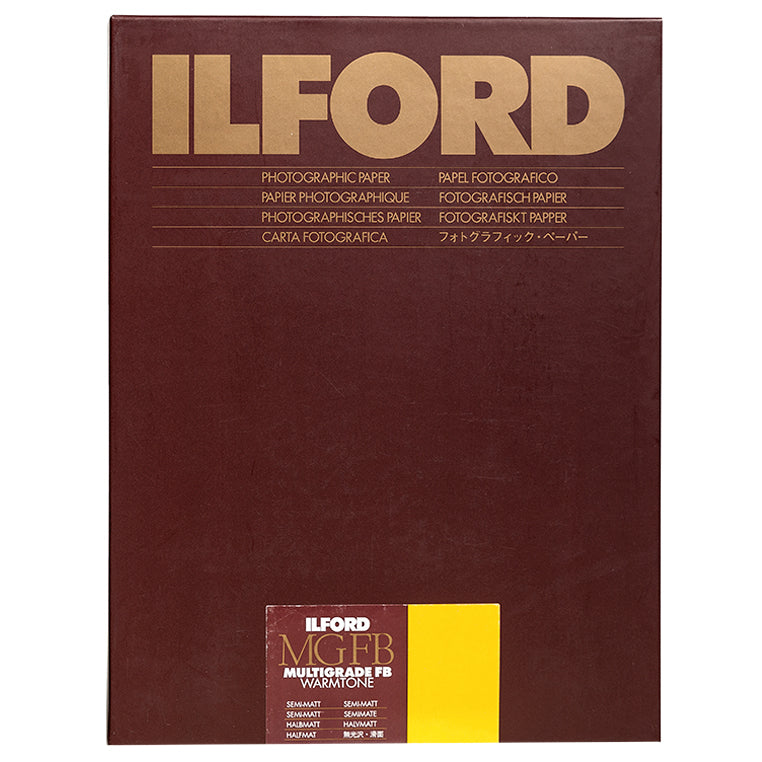 Ilford Multigrade FB Warmtone 24K (Semi-Matt) - 12.7 x 17.8cm (100 Sheets)