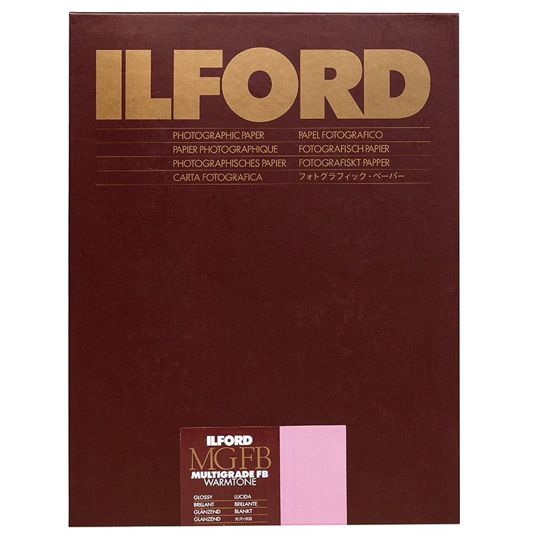 Ilford Multigrade FB Warmtone 1K (glänzend) - 24 x 30,5cm (50 Blatt)