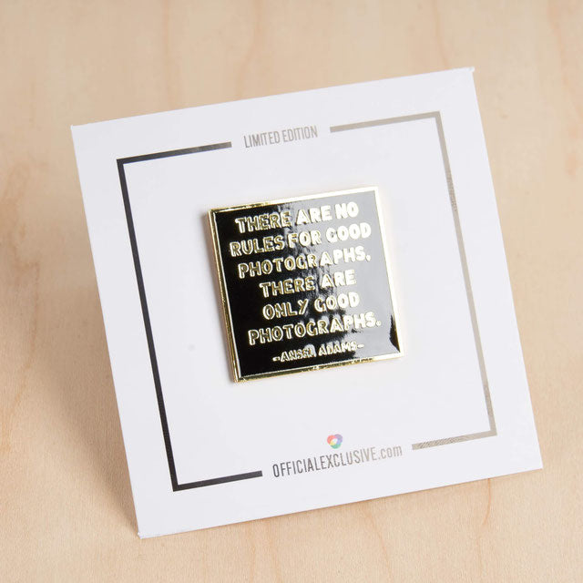Ansel Adams Quote - Pin