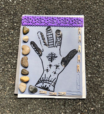 Feuilles de tissu cyanotype Jacquard (21,6 x 28 cm)