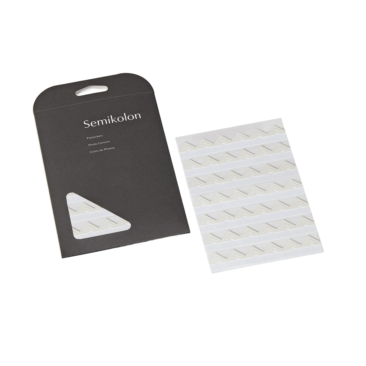 Semikolon Fotoecken - in Chamois Cremeweiß