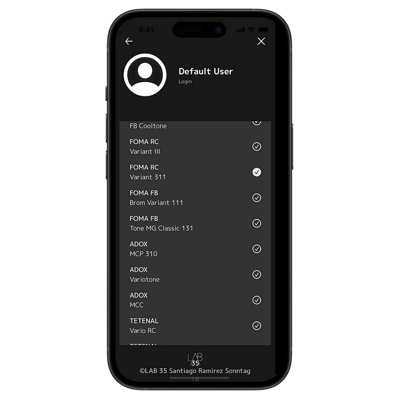 Smart Enlarger 35 (agrandisseur LED pour film 35 mm)