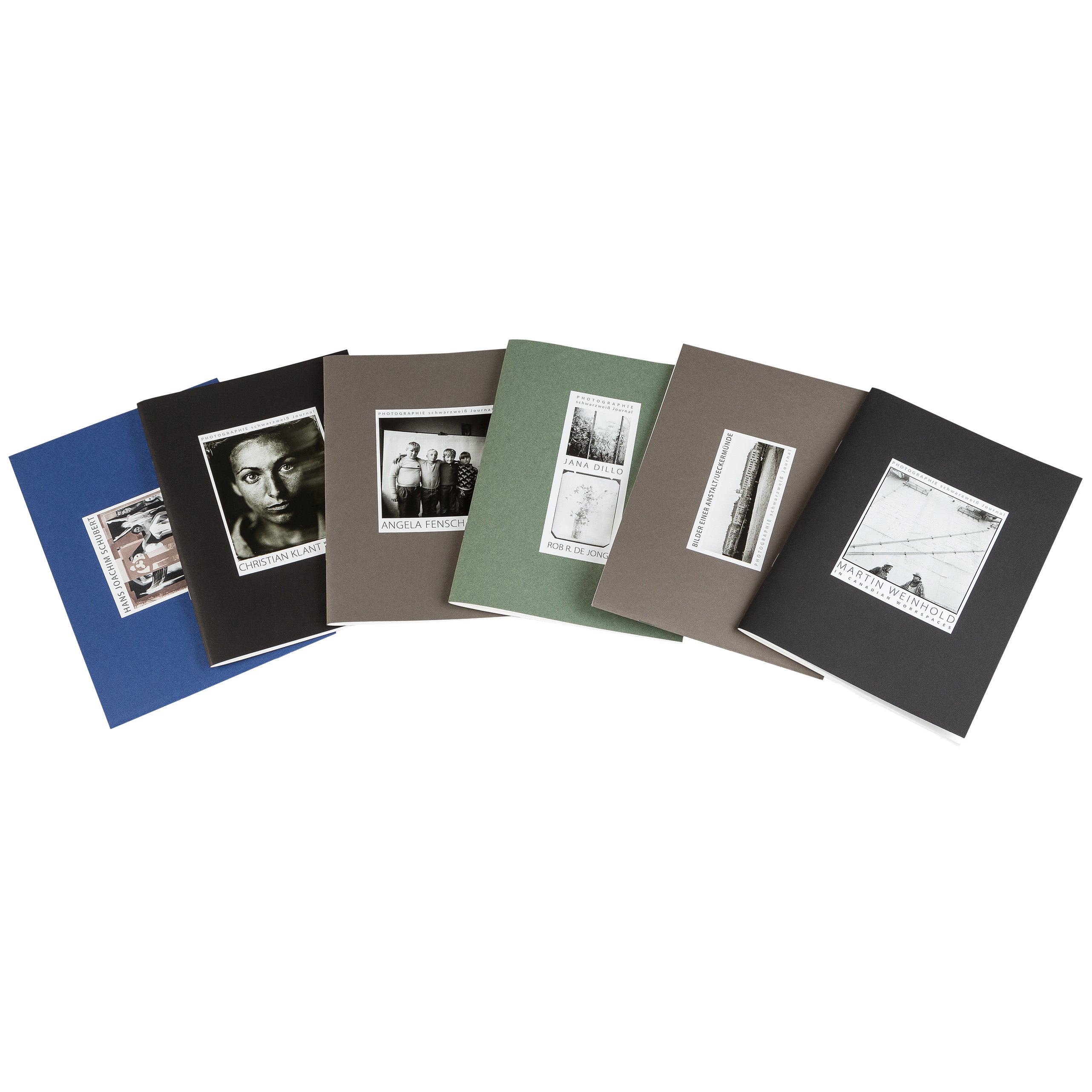 Journaux de la FONDATION PHOTOGRAPHIE noir et blanc