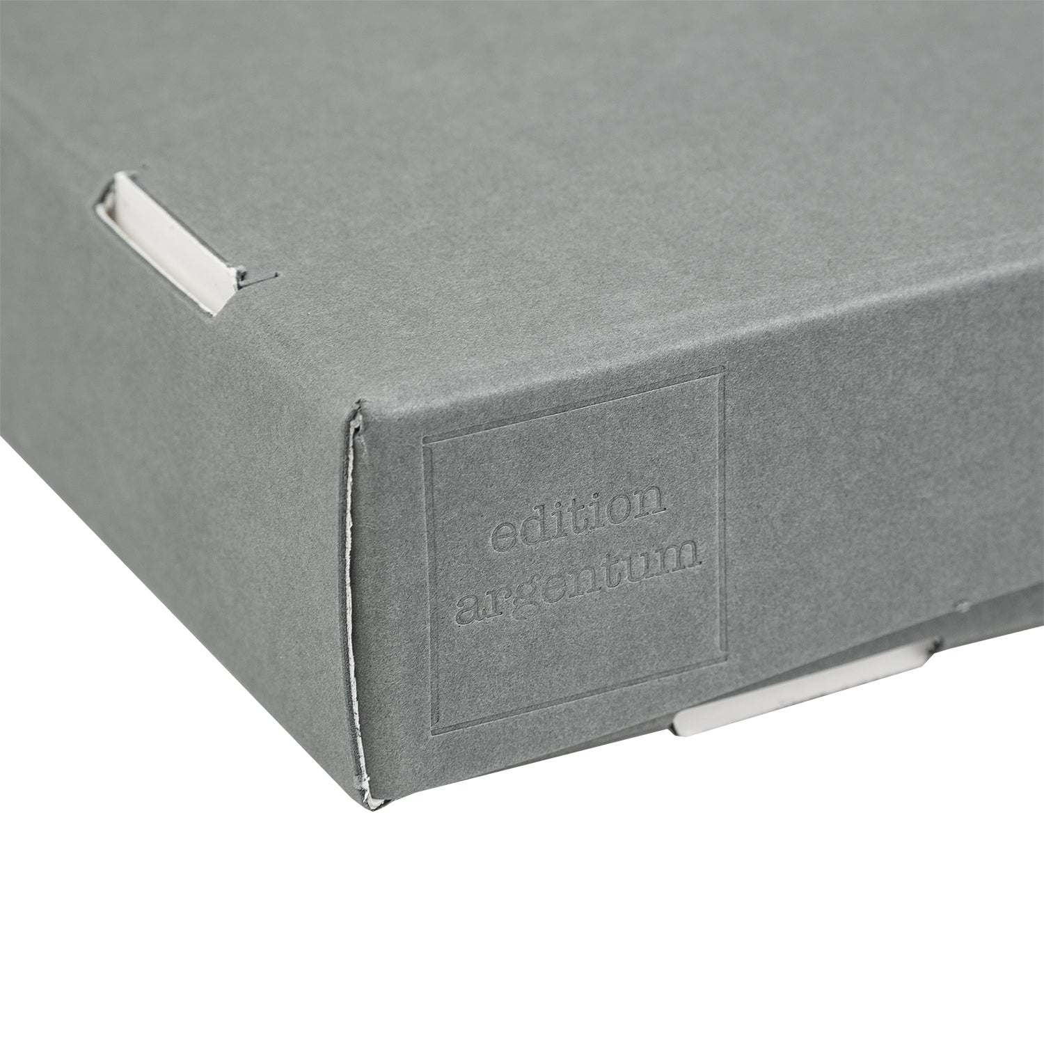 Pochette négative EDITION ARGENTUM (gris/blanc)