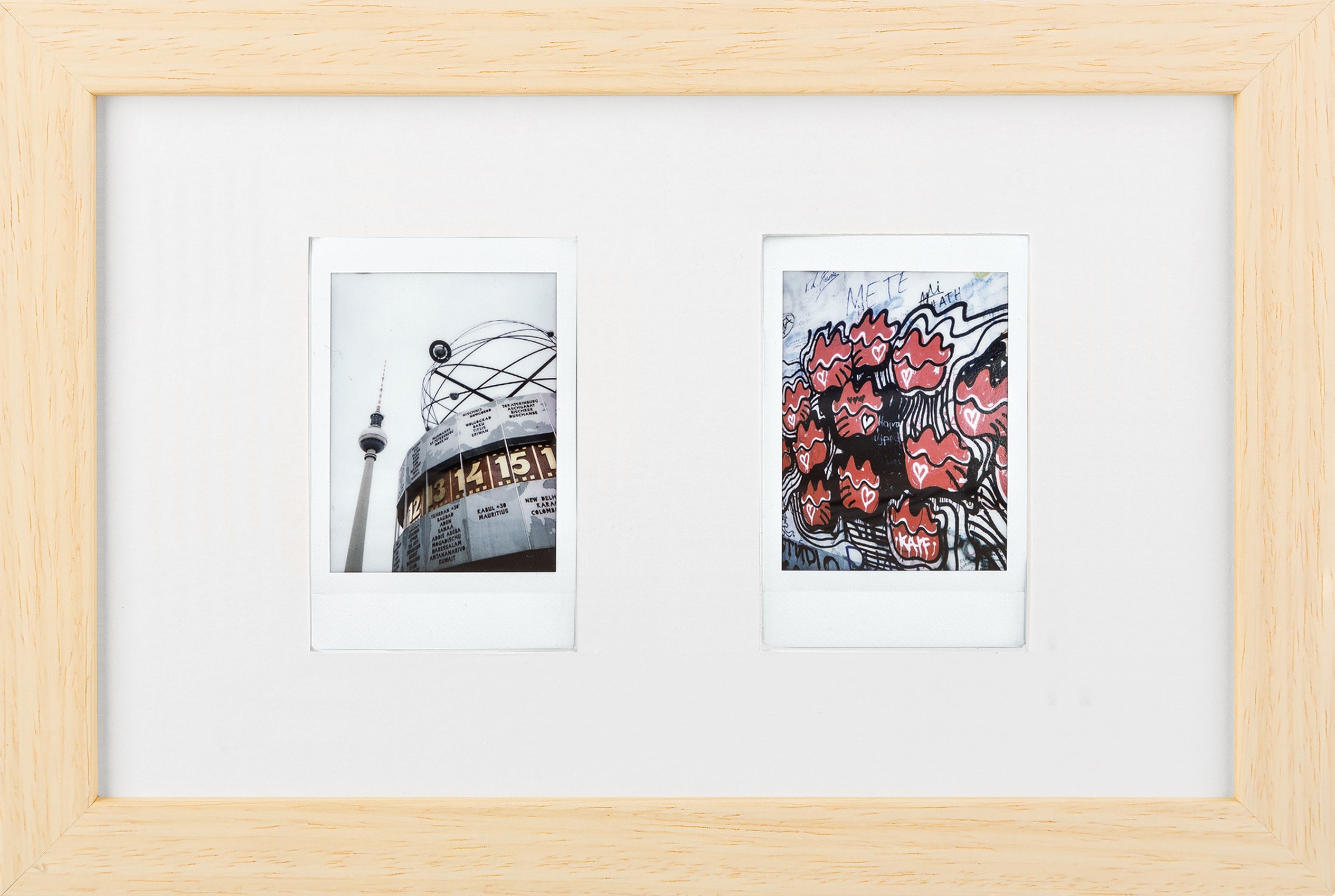 Fuji Instax Mini picture frame (natural/white)