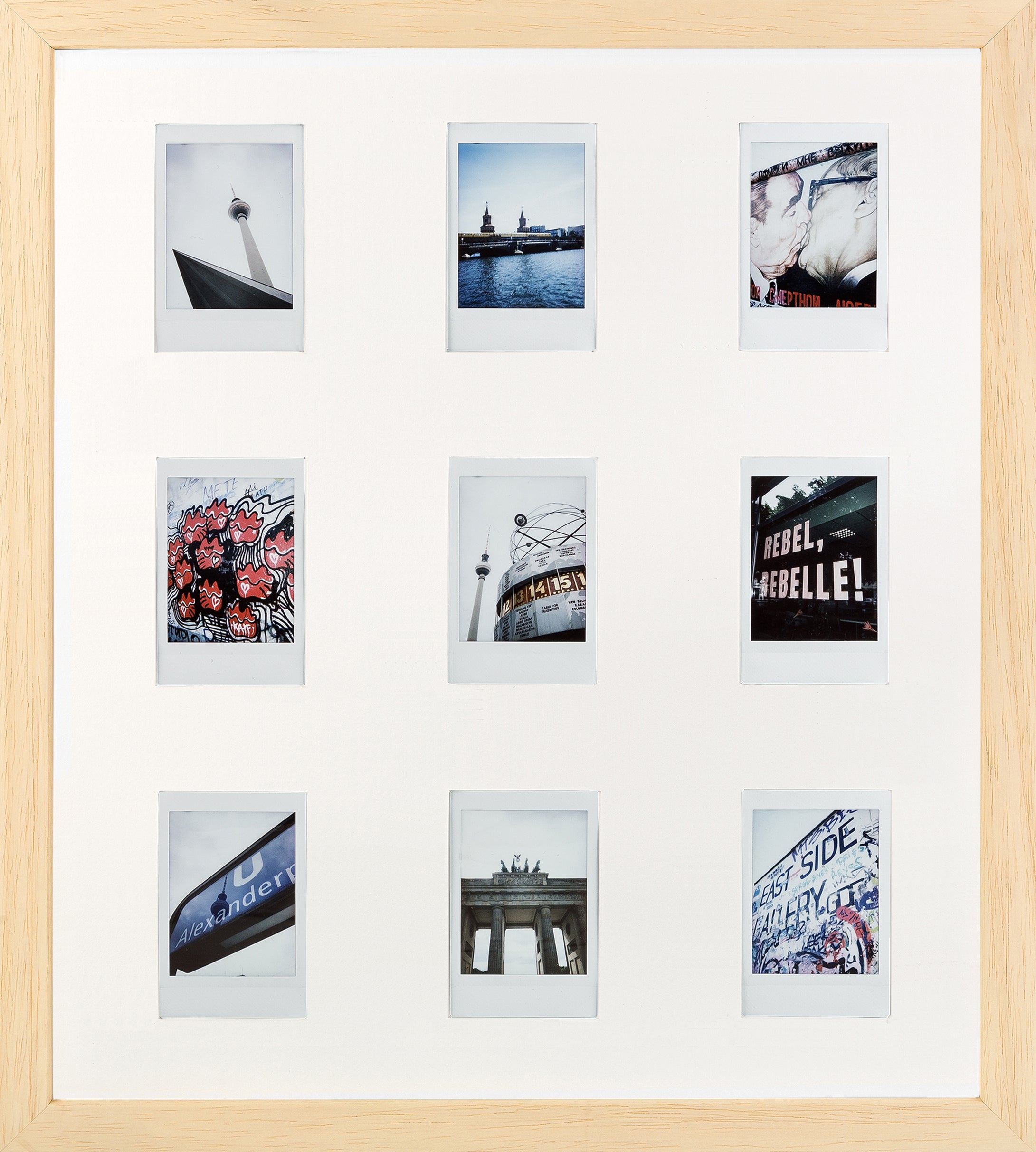 Fuji Instax Mini picture frame (natural/white)