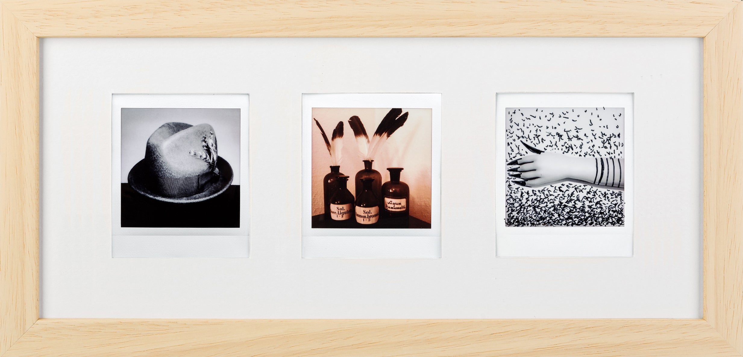Cadre photo Fuji Instax Square (naturel/blanc)