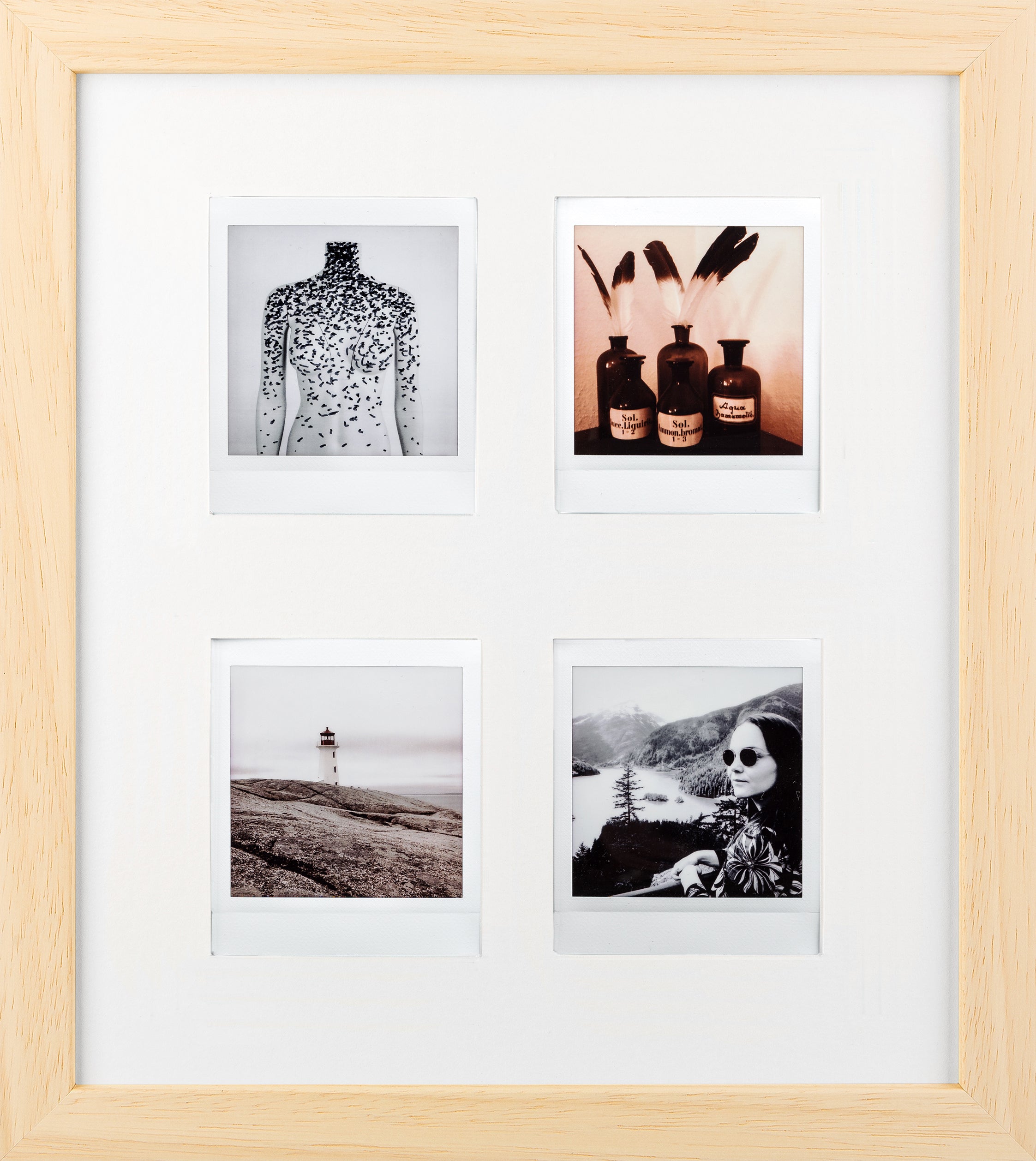Cadre photo Fuji Instax Square (naturel/blanc)