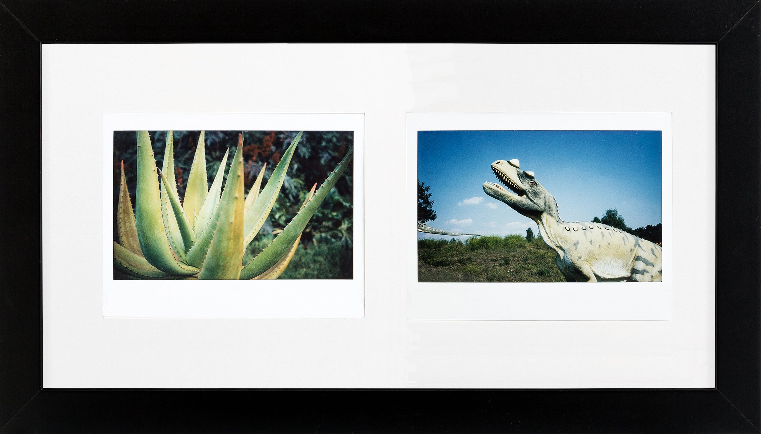 Cadre photo large Fuji Instax (noir/blanc)