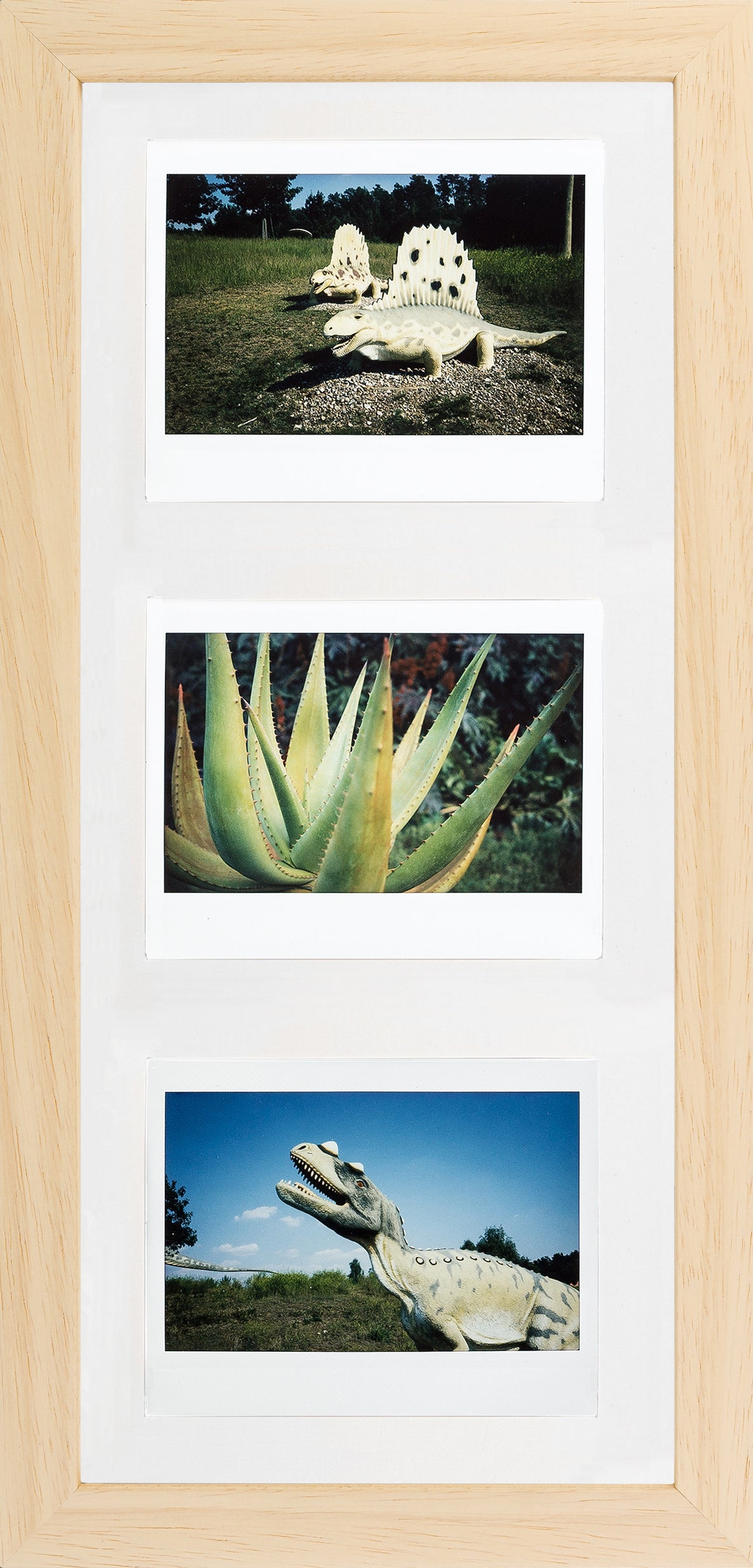 Cadre photo large Fuji Instax (naturel/blanc)