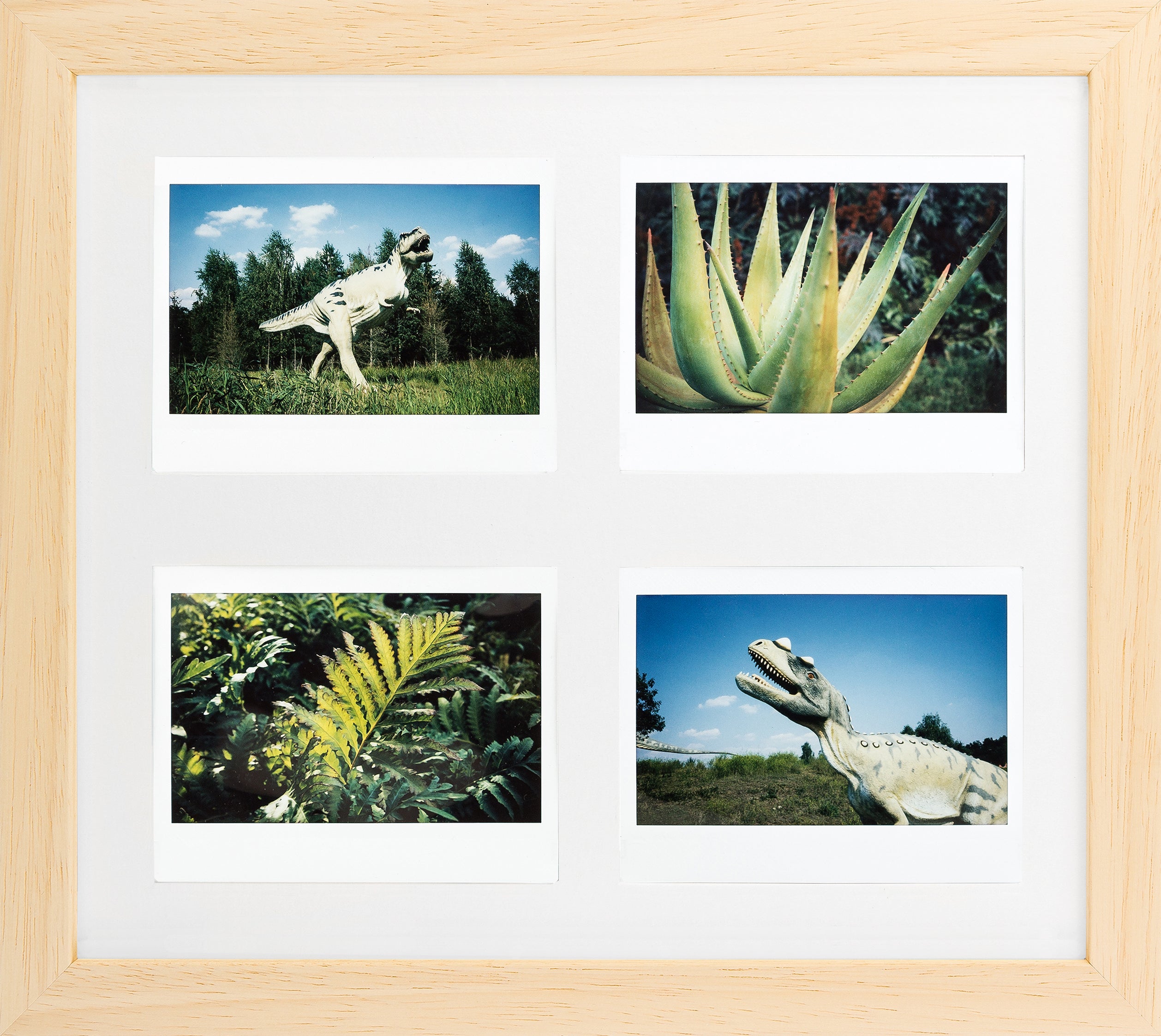 Cadre photo large Fuji Instax (naturel/blanc)