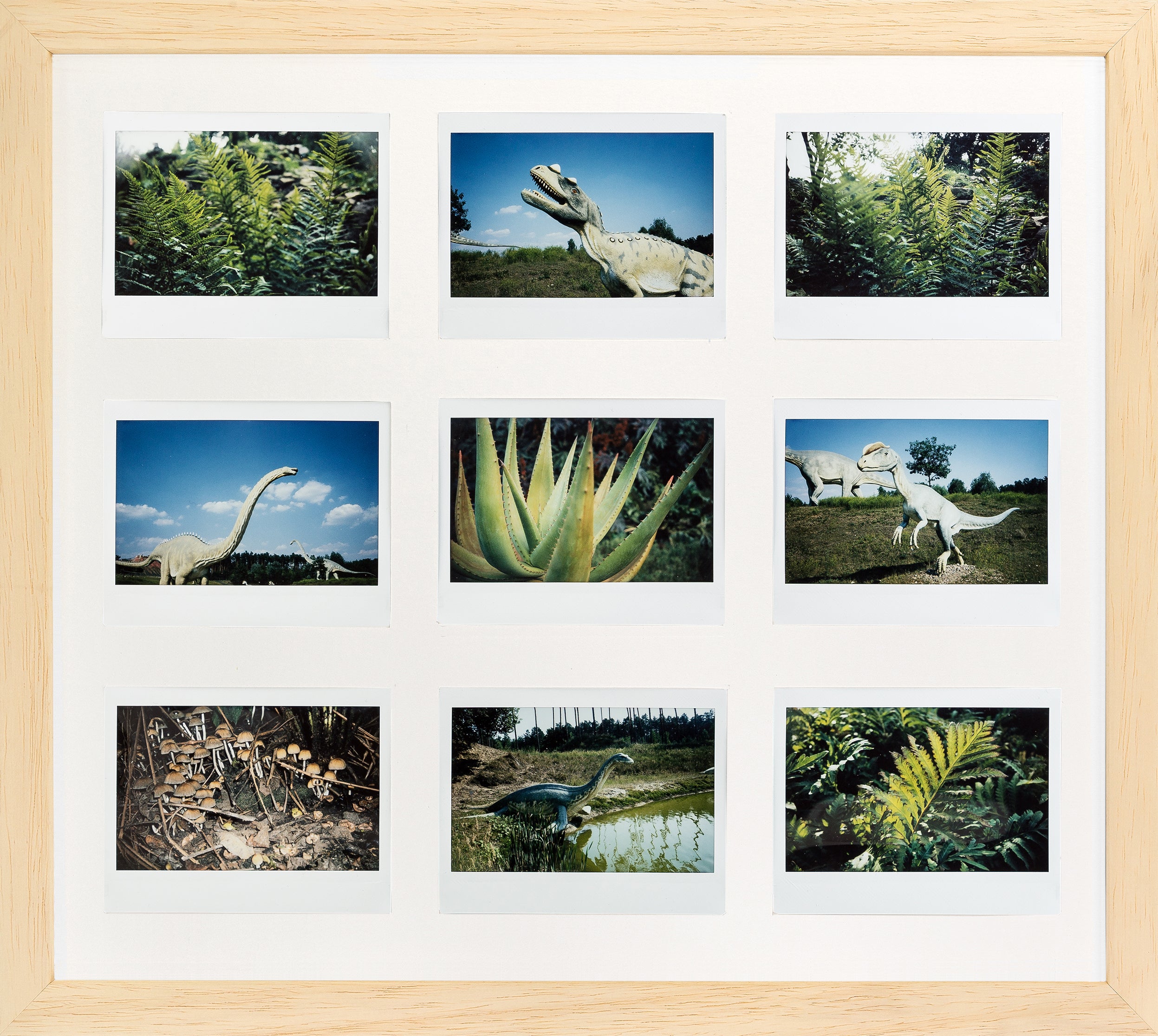 Cadre photo large Fuji Instax (naturel/blanc)