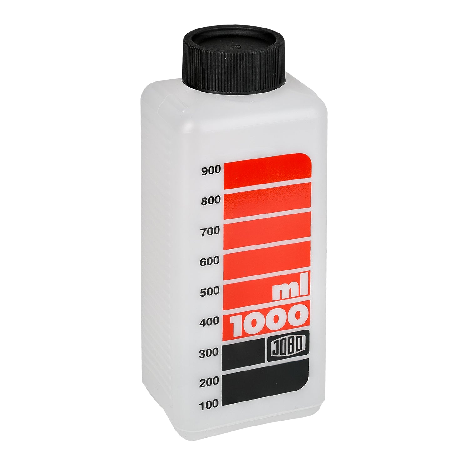Bouteille à col large JOBO 1000 ml blanche