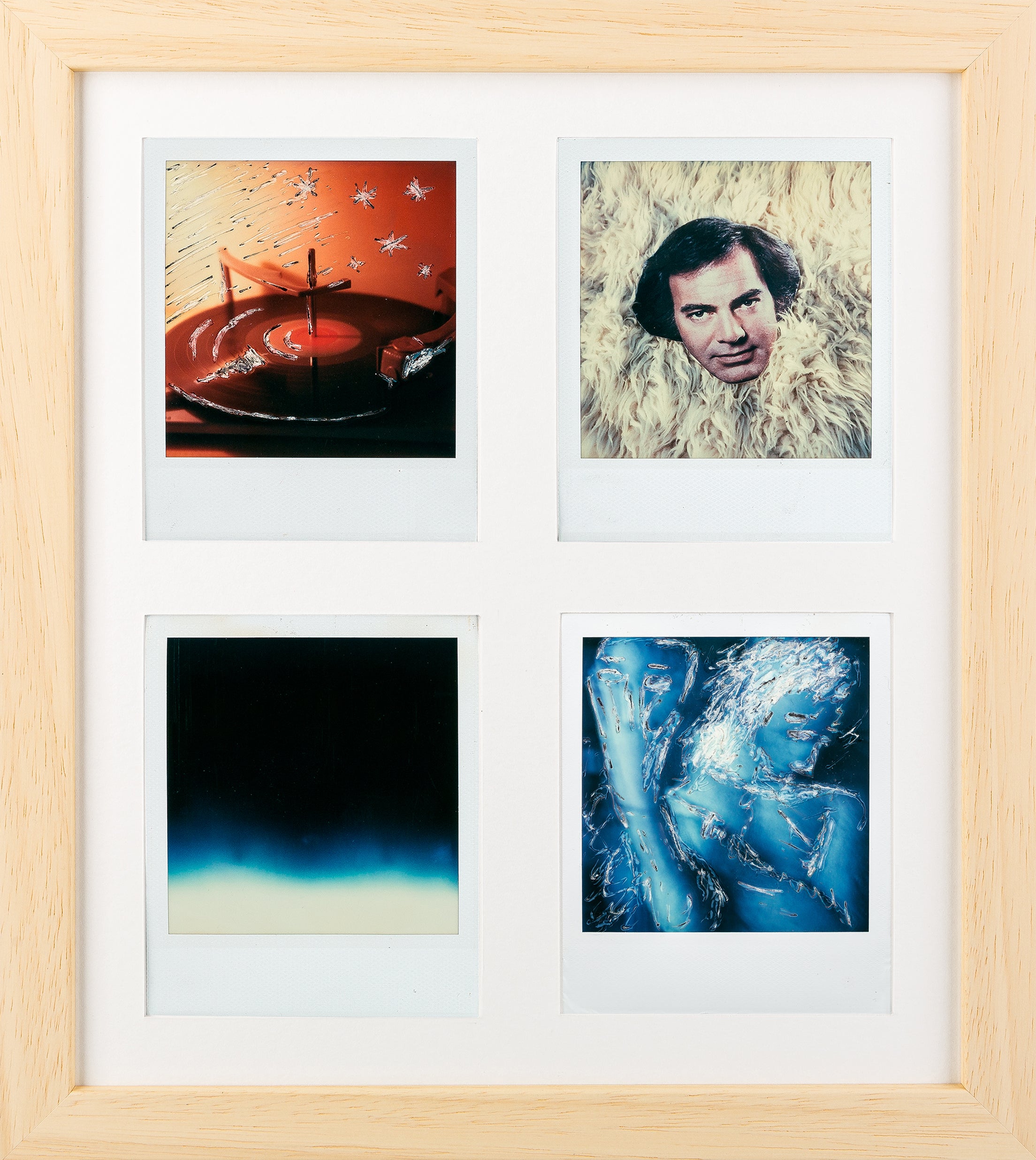 Polaroid picture frame (natural/white)
