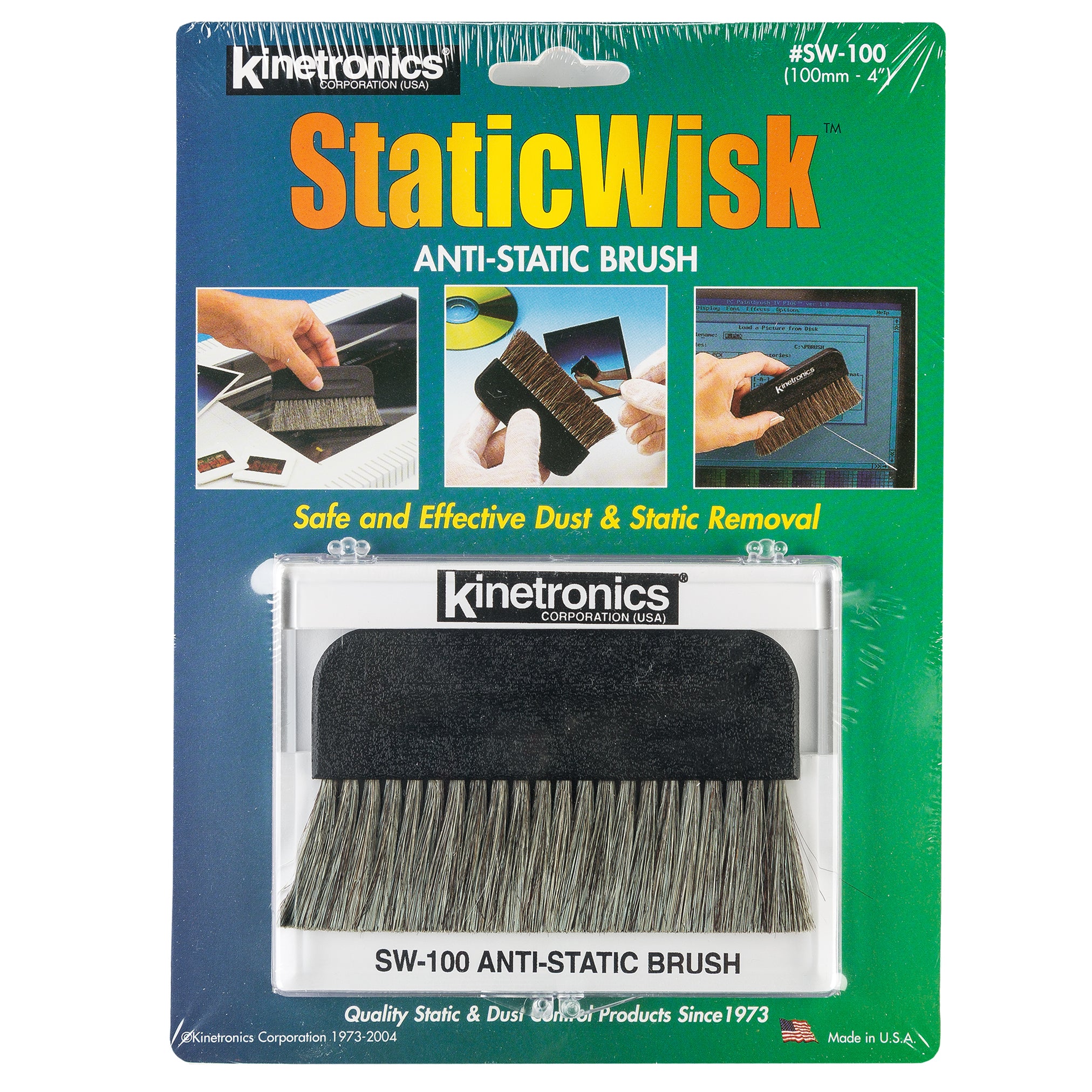 Brosse antistatique KINETRONICS SW-100 