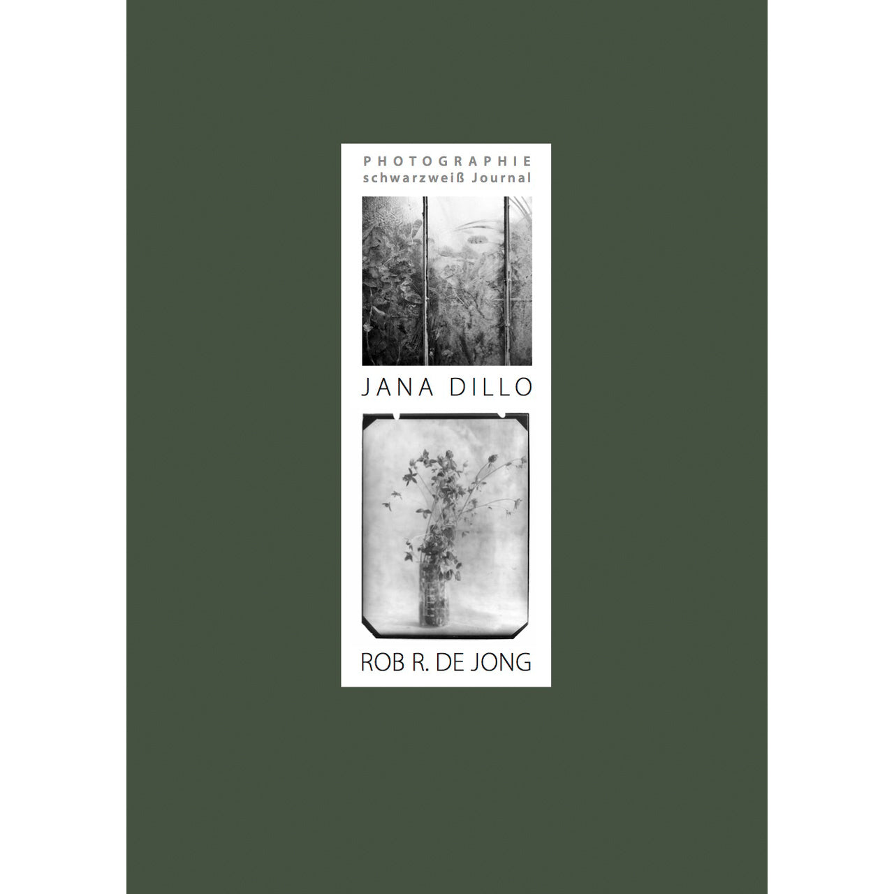 Journaux de la FONDATION PHOTOGRAPHIE noir et blanc 