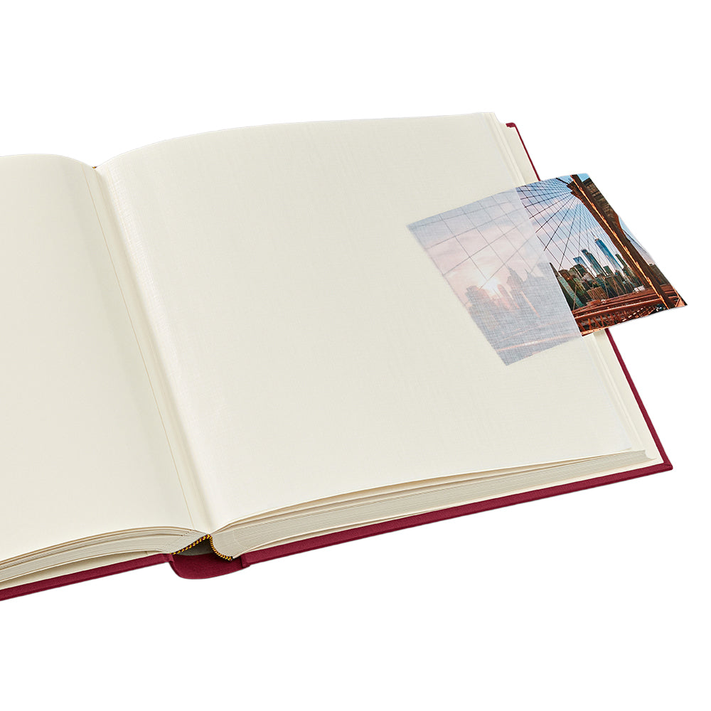 Semikolon Fotoalbum Classic XL Weinrot (30,4 x 29,9cm)
