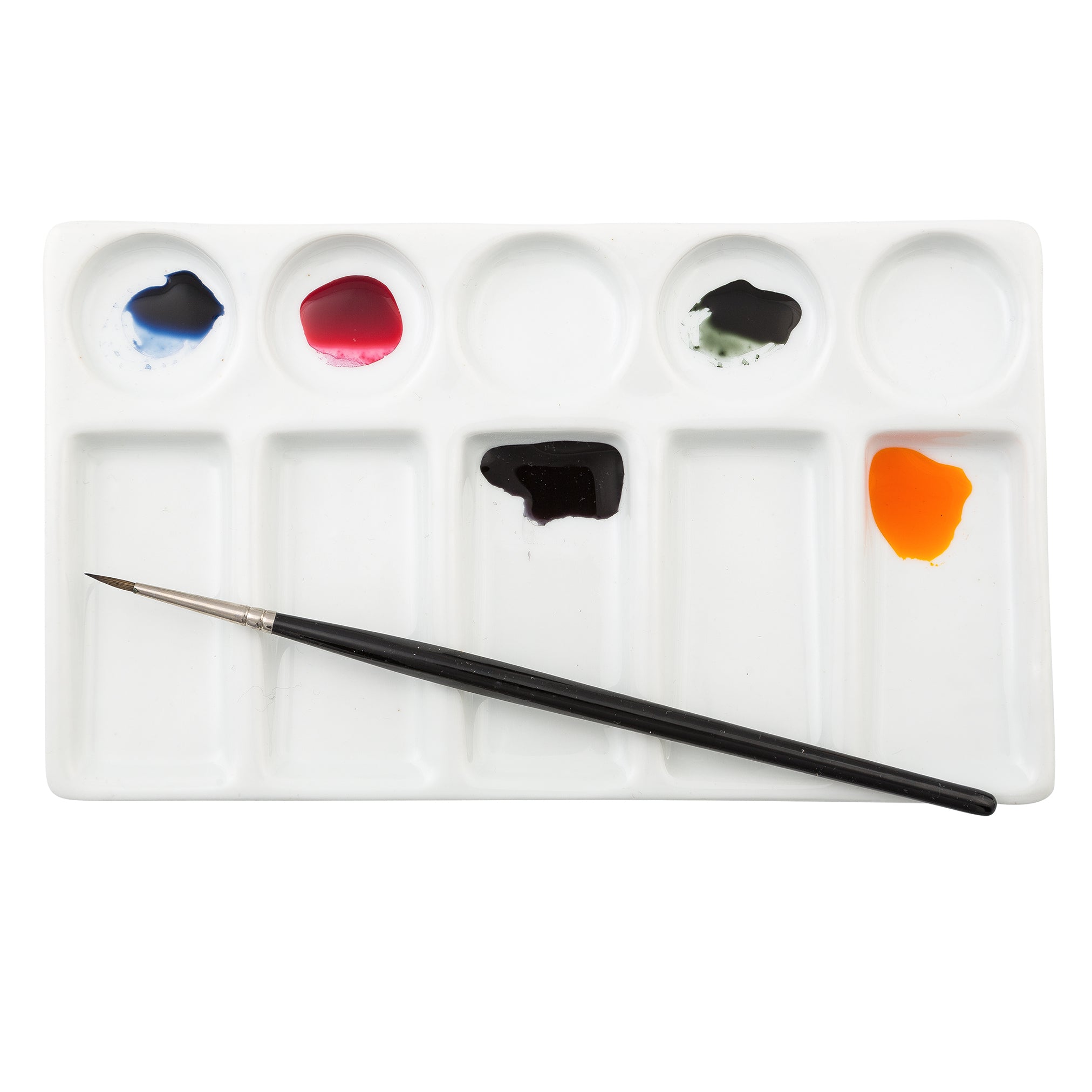 Palette de mélange en céramique (rectangulaire)