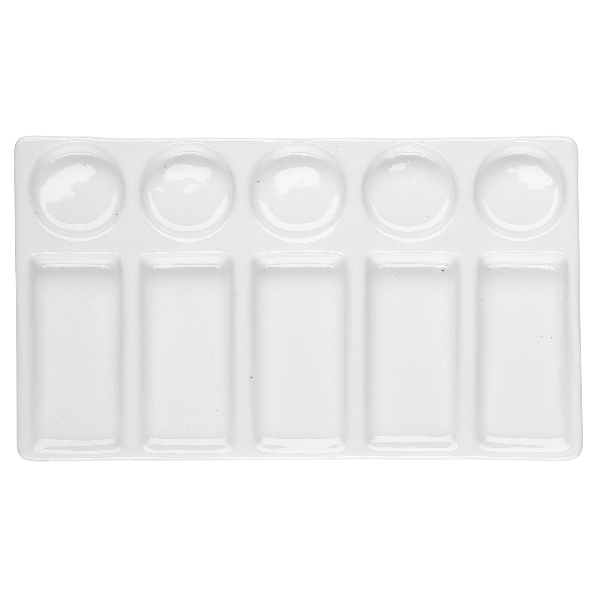 Palette de mélange en céramique (rectangulaire)